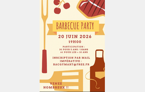 Fête de la gym 2026 barbecue