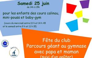 Fête de la gym 2016 pour les petits 